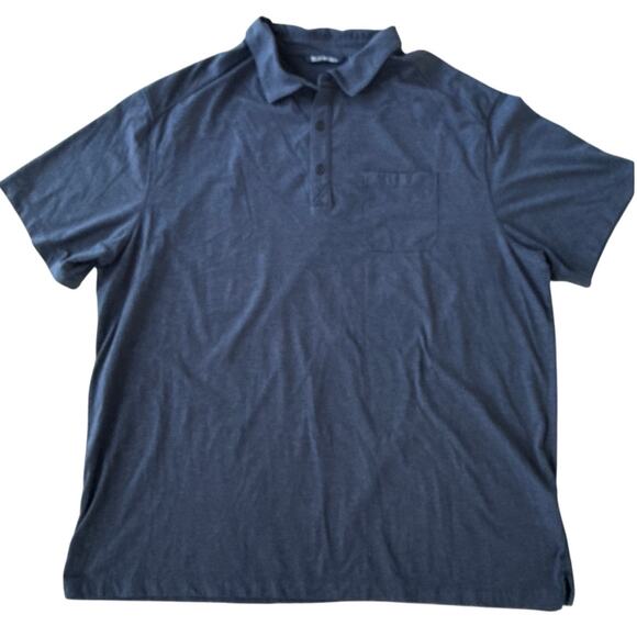 Cutter & Buck Mens Polo Shirt Size 3X Big Short Sleeve Pullover 1/4 Button - Picture 1 of 10
